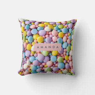 Cojín Decorativo Piruleta de Caramelo Personalizada Divertida