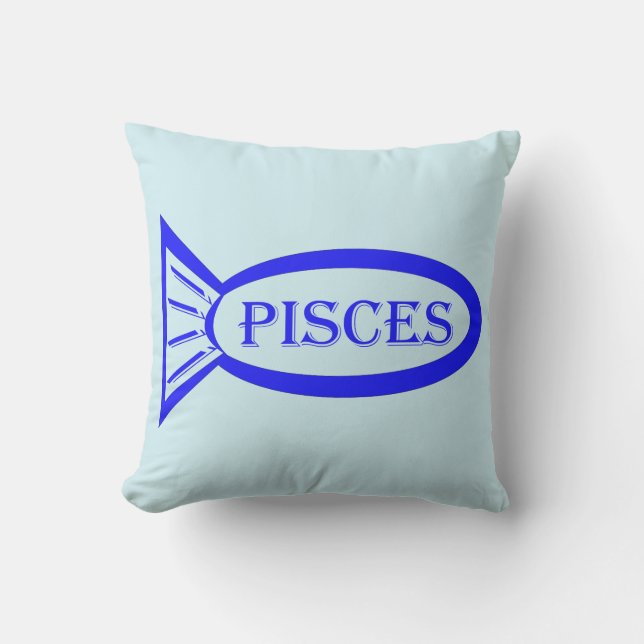 Cojín Decorativo Pisces Star Sign Pish Pillow (Anverso)