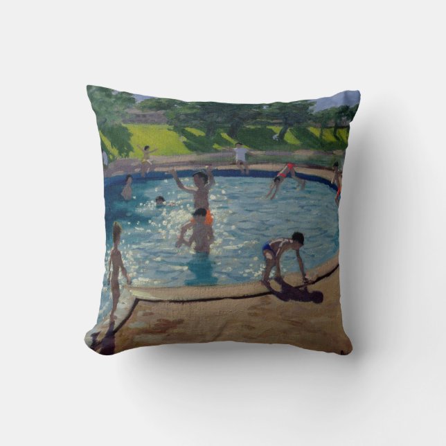 Cojín Decorativo Piscina 1999 (Anverso)