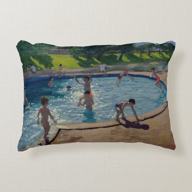 Cojín Decorativo Piscina 1999 (Anverso)