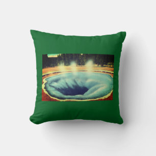 Cojín Decorativo Piscina de gloria matutina, Parque Nacional Yellow