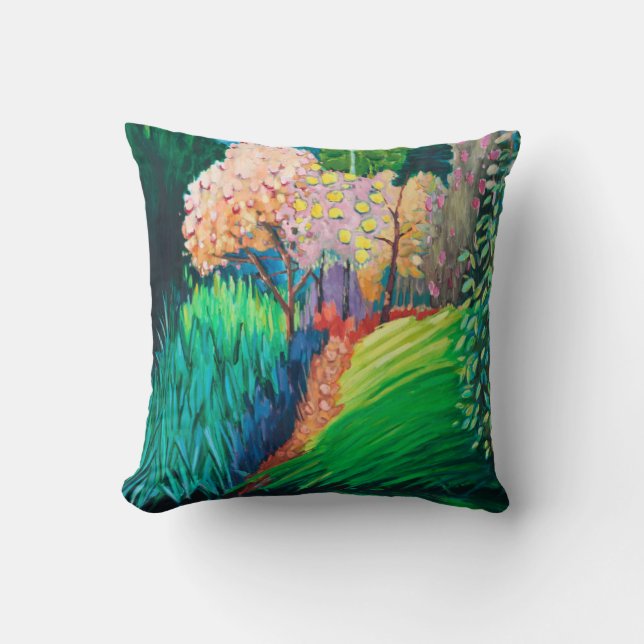 Cojín Decorativo Piscina oscura (Anverso)