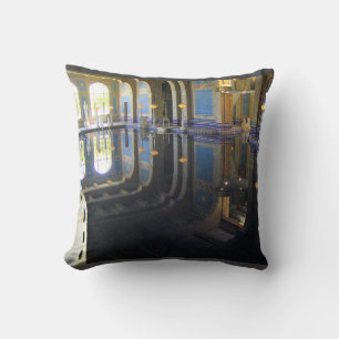 Cojín Decorativo Piscina romana en el Castillo Hearst, California