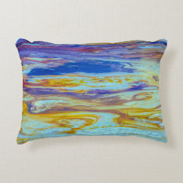 Cojín Decorativo Piscina Yellowstone Lava Swirls