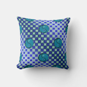 Cojín Decorativo Piscis y Buey de Agua
