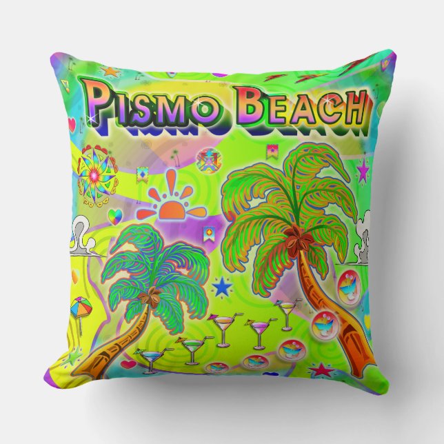 Cojín Decorativo Pismo Beach Mind Focus Pillow (Anverso)