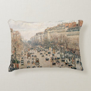 Cojín Decorativo Pissarro - Boulevard Montmartre, Sol de Tarde