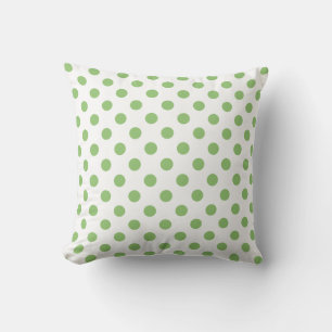 Cojín Decorativo Pistachio El Polka Verde Doce Círculos