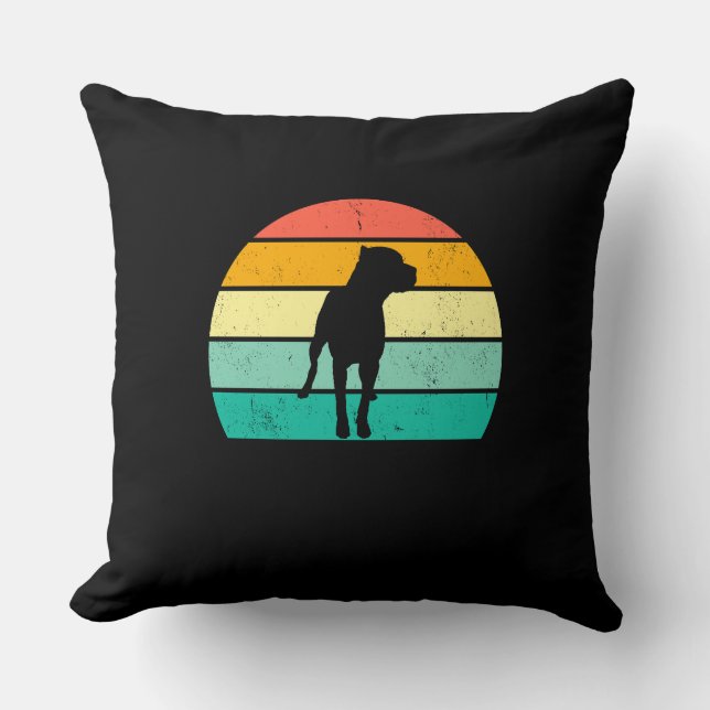 Cojín Decorativo Pit Bull (Anverso)