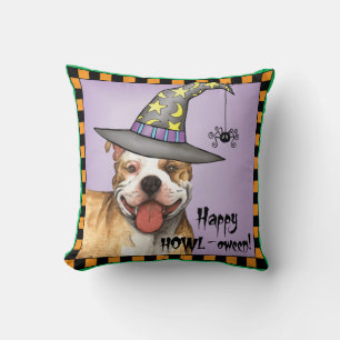Cojín Decorativo Pit Bull Witch