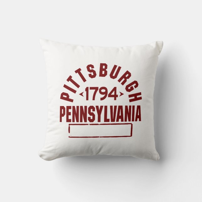 Cojín Decorativo Pittsburgh inc. (Anverso)