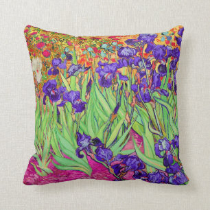 Cojín Decorativo PixDezines van gogh iris/st. remy
