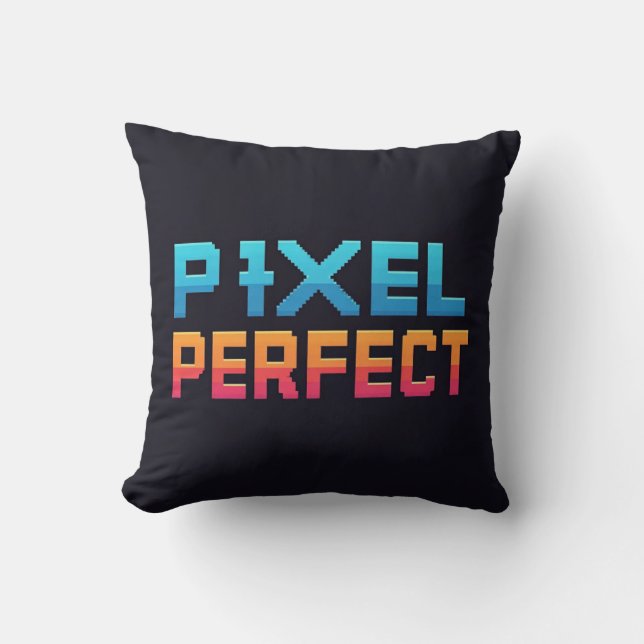 Cojín Decorativo Pixel Perfect (Anverso)