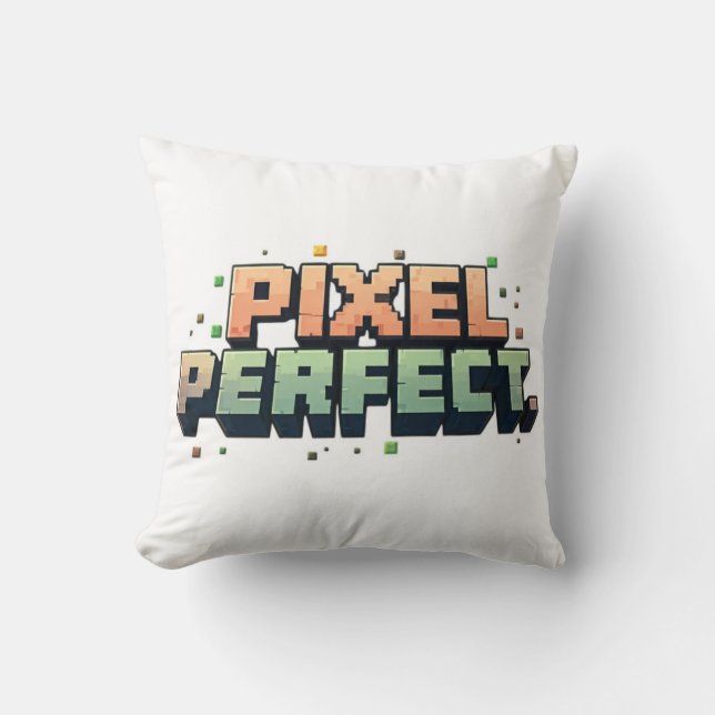 Cojín Decorativo Pixel Perfect (Anverso)