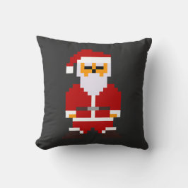 Cojín Decorativo Pixel Pose Papá Noel