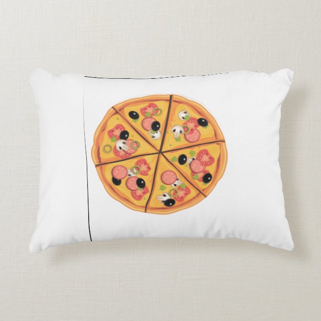 Cojín Decorativo Pizza pillow (Anverso)
