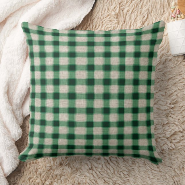 Cojín Decorativo Placa de crema verde (Manta)