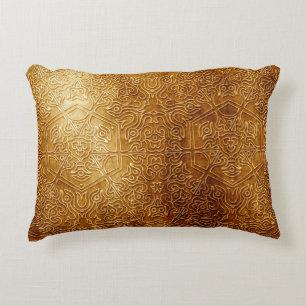 Cojín Decorativo Placa Metalizado Ornate Classic