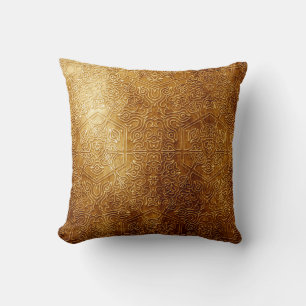 Cojín Decorativo Placa Metalizado Ornate Classic