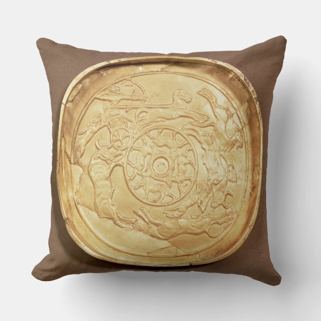 Cojín Decorativo Placa (oro) (Anverso)