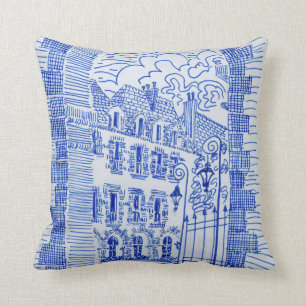 Cojín Decorativo Place des Vosges  Marais, París, Francia