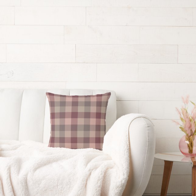 Cojín Decorativo Plaid de blushwood (Sofá)