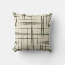 Plaid de herencia dibujado a mano Check Cottage Cr