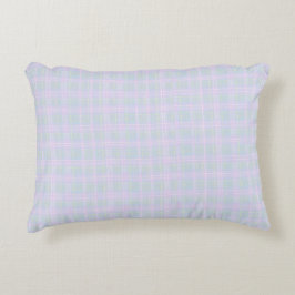 Cojín Decorativo Plaid Praire Azul