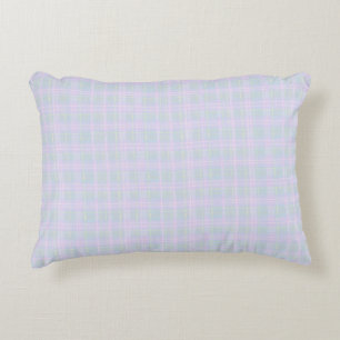 Cojín Decorativo Plaid Praire Azul