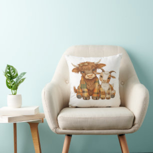 Cojín Decorativo Plaid & Precious Pals