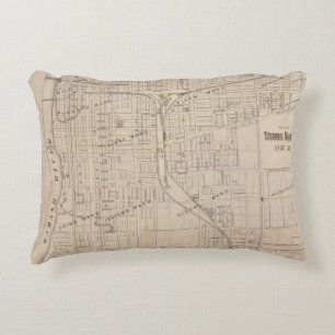 Cojín Decorativo Plan de Terre Haute, Vigo Co