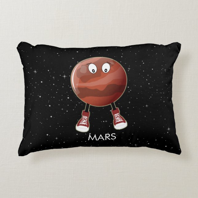 Cojín Decorativo Planeta Mars & Stars (Anverso)