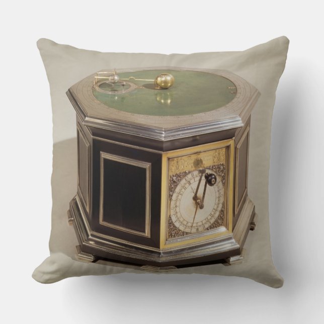 Cojín Decorativo Planetario hecho por el tapabocas de Thomas (Anverso)