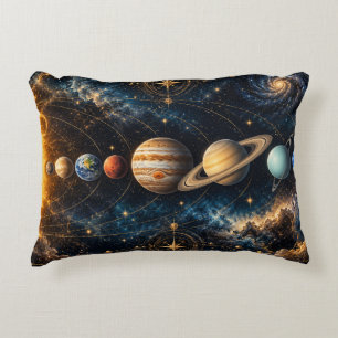 Cojín Decorativo Planetas del Sistema Solar Celeste