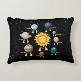 Cojín Decorativo Planetas y el sistema solar
