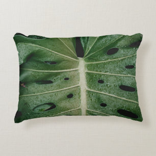 Cojín Decorativo Planta de hoja verde
