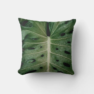 Cojín Decorativo Planta de hoja verde