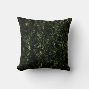 Cojín Decorativo Planta de hoja verde