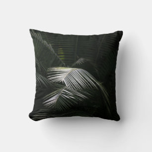 COJÍN DECORATIVO PLANTA DE HOJAS VERDE
