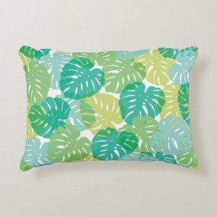 Cojín Decorativo Planta de queso exótico: Monstera tropical