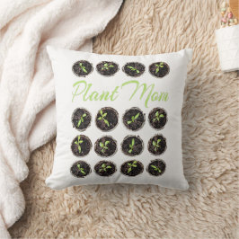 Cojín Decorativo Planta Mamá Jardín Flor Hobby Gardener o Florisco