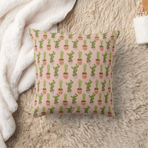 Cojín Decorativo Plantas de Cactus Modernas de Interior Diseño Dibu