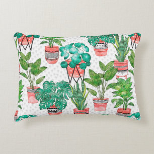 Cojín Decorativo Plantas de la casa acuática de Terra cotta Pots Se