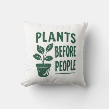 Plantas divertidas antes que las personas Arte de