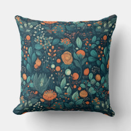 Cojín Decorativo Plantas y flores escandinavas