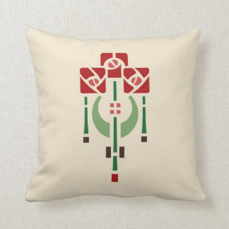 Cojín Decorativo Plantilla color de rosa pendiente