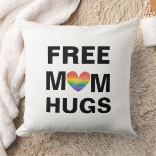 Cojín Decorativo Plantilla personalizada de abrazos de mamá libre