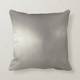 Cojín Decorativo Plata cepillada 4 metálicos