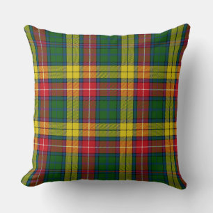 Cojín Decorativo Plata de color amarillo rojo verde clásico