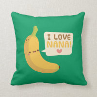 Plátano Lindo, Amo a Nana, Decoración para Habitac